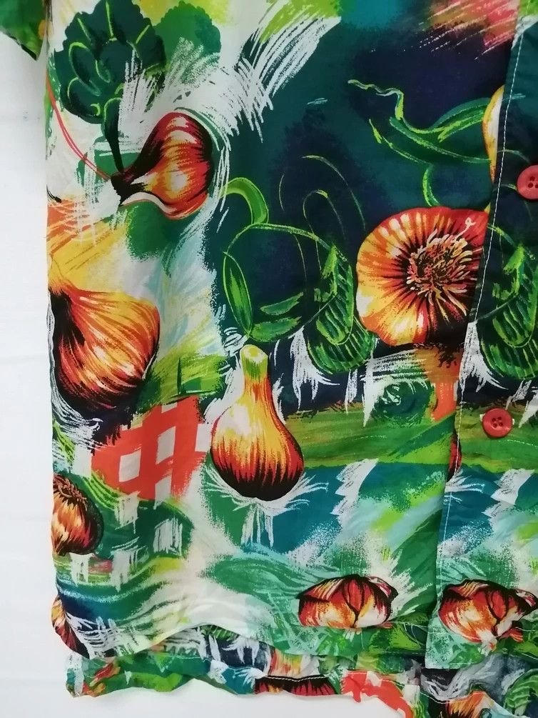 Kenzo Vintage KENZO HOMME Over Print Oversized Hawaiian Shirt Size US M / EU 48-50 / 2 - 6 Thumbnail