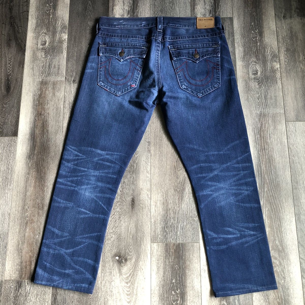 True Religion Vintage Y2K True Religion Geno Relax Slim Denim Jeans 36x30 Size US 36 / EU 52 - 1 Thumbnail