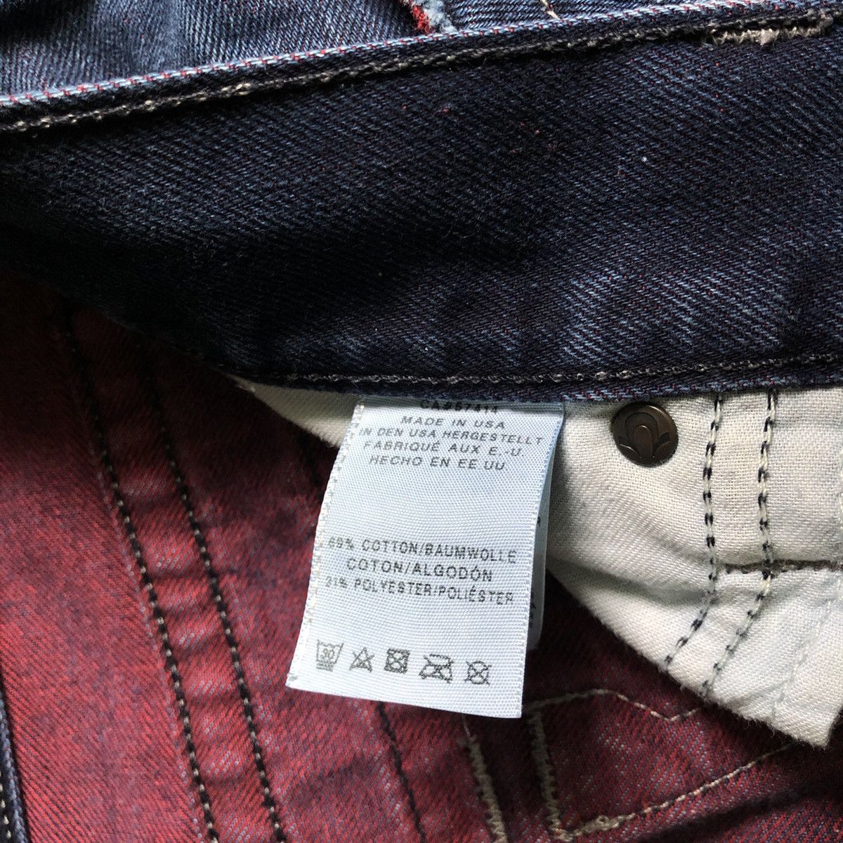 True Religion Vintage Y2K True Religion Geno Relax Slim Denim Jeans 36x30 Size US 36 / EU 52 - 12 Thumbnail