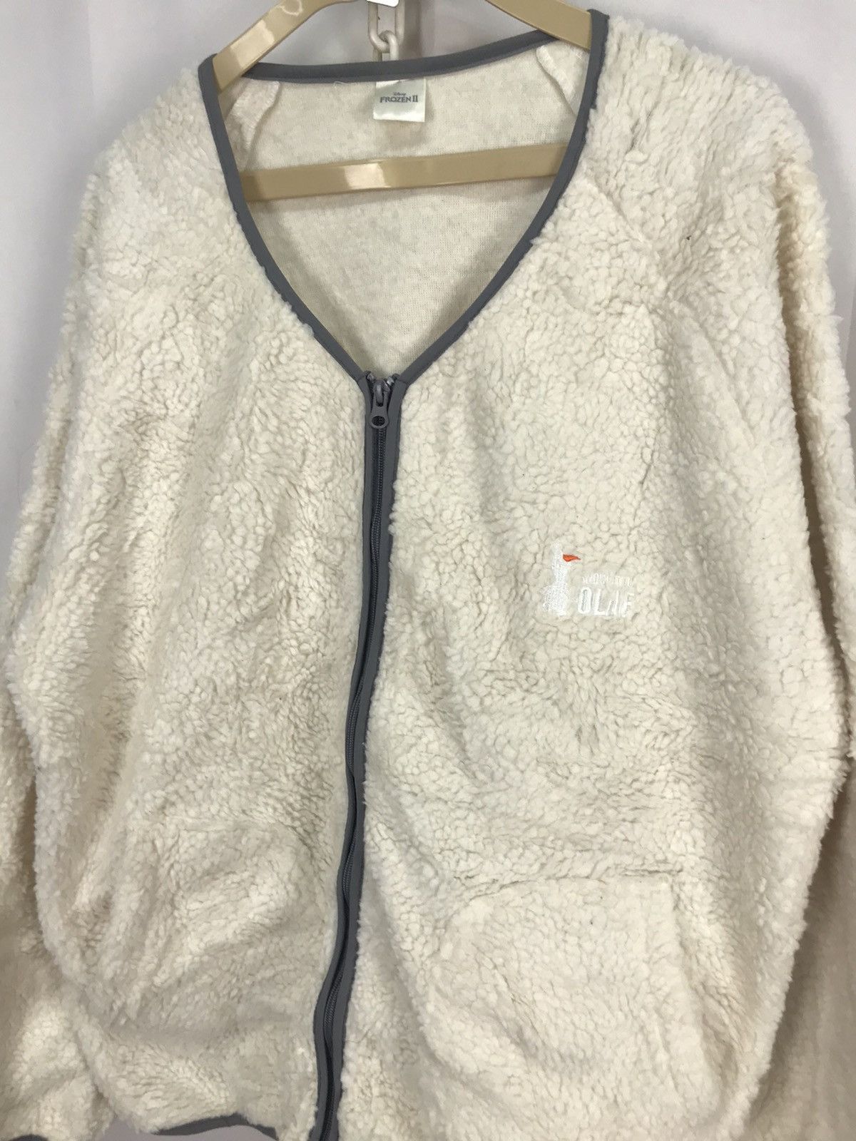 Cartoon Network × Disney Disney frozen ll zipper fleece cardigan Size US XL / EU 56 / 4 - 5 Thumbnail