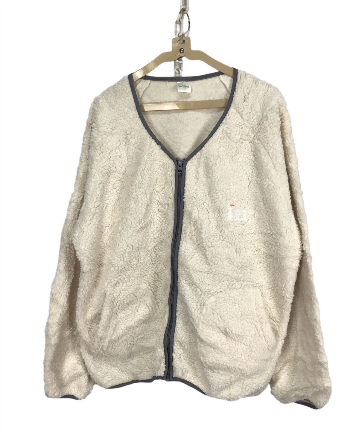 Cartoon Network × Disney Disney frozen ll zipper fleece cardigan Size US XL / EU 56 / 4 - 1 Thumbnail