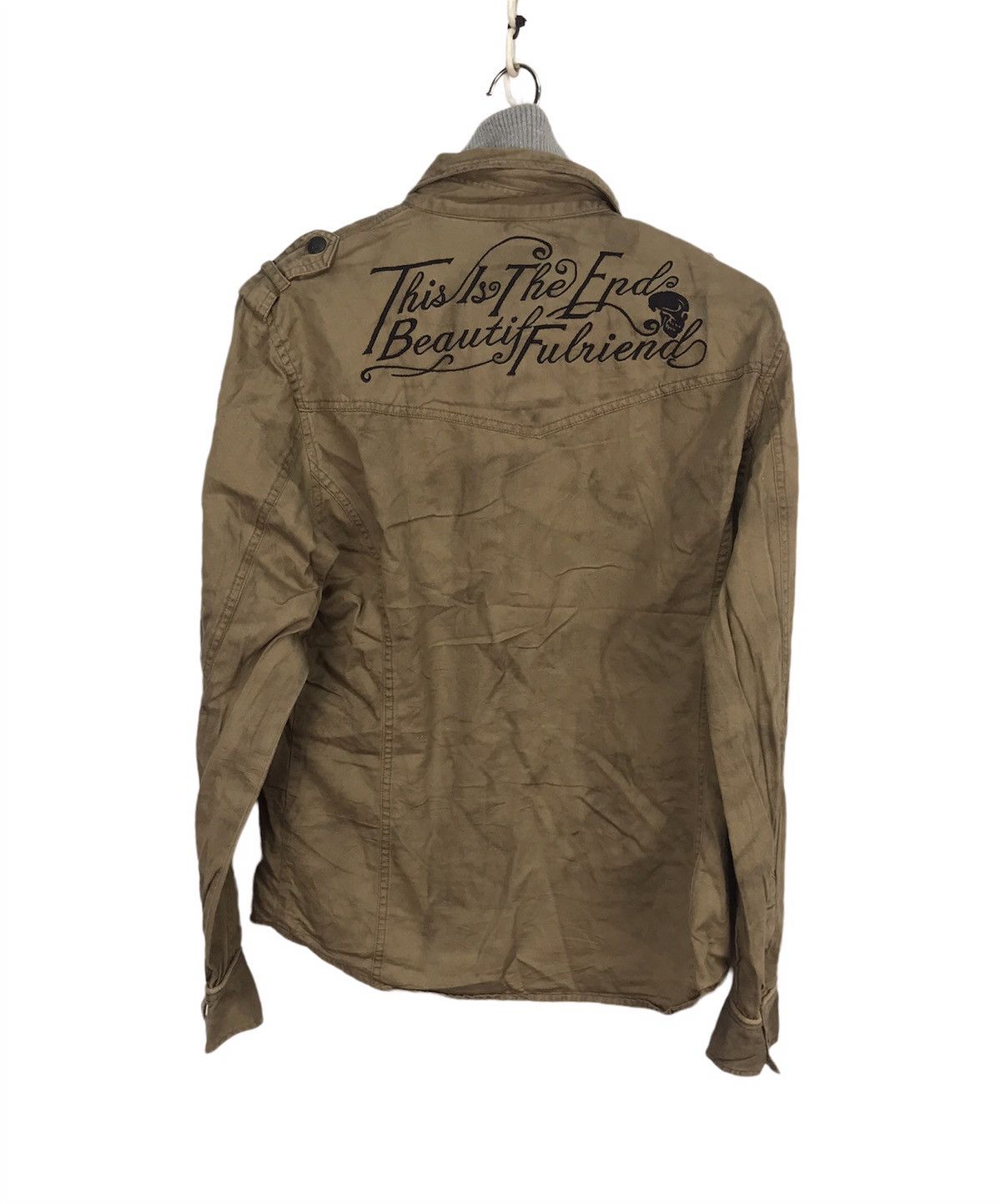 In The Attic × Japanese Brand × Seditionaries In the attic dark riders zipper shirt jacket Size US S / EU 44-46 / 1 - 2 Thumbnail