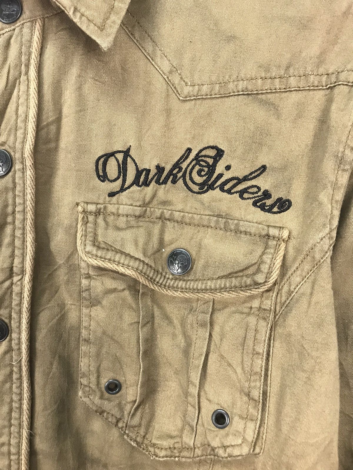 In The Attic × Japanese Brand × Seditionaries In the attic dark riders zipper shirt jacket Size US S / EU 44-46 / 1 - 4 Thumbnail