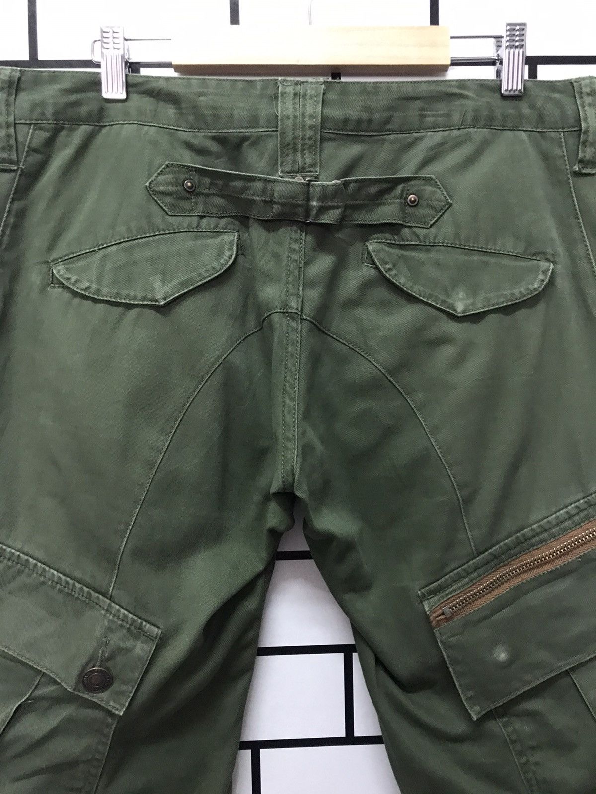 Japanese Brand × Other Japan Brand Soul Of Freedom Cargo Multi Pocket Slim Fit Size US 34 / EU 50 - 13 Thumbnail