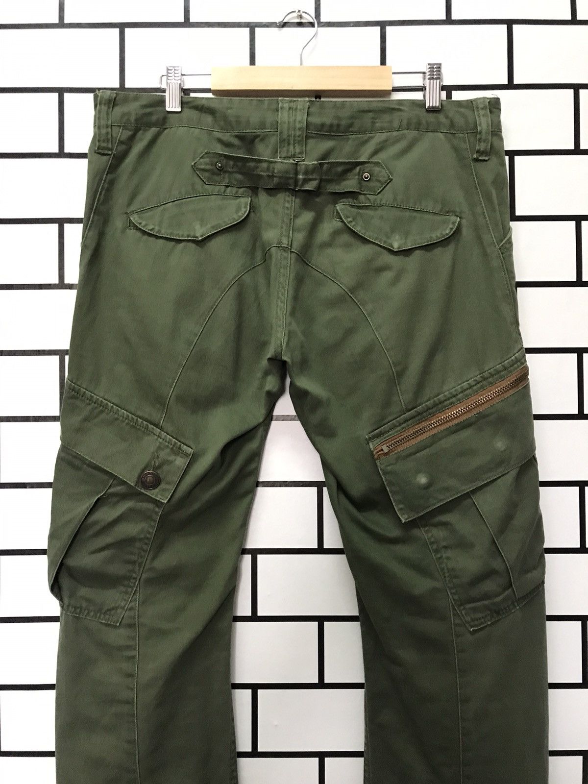Japanese Brand × Other Japan Brand Soul Of Freedom Cargo Multi Pocket Slim Fit Size US 34 / EU 50 - 9 Thumbnail