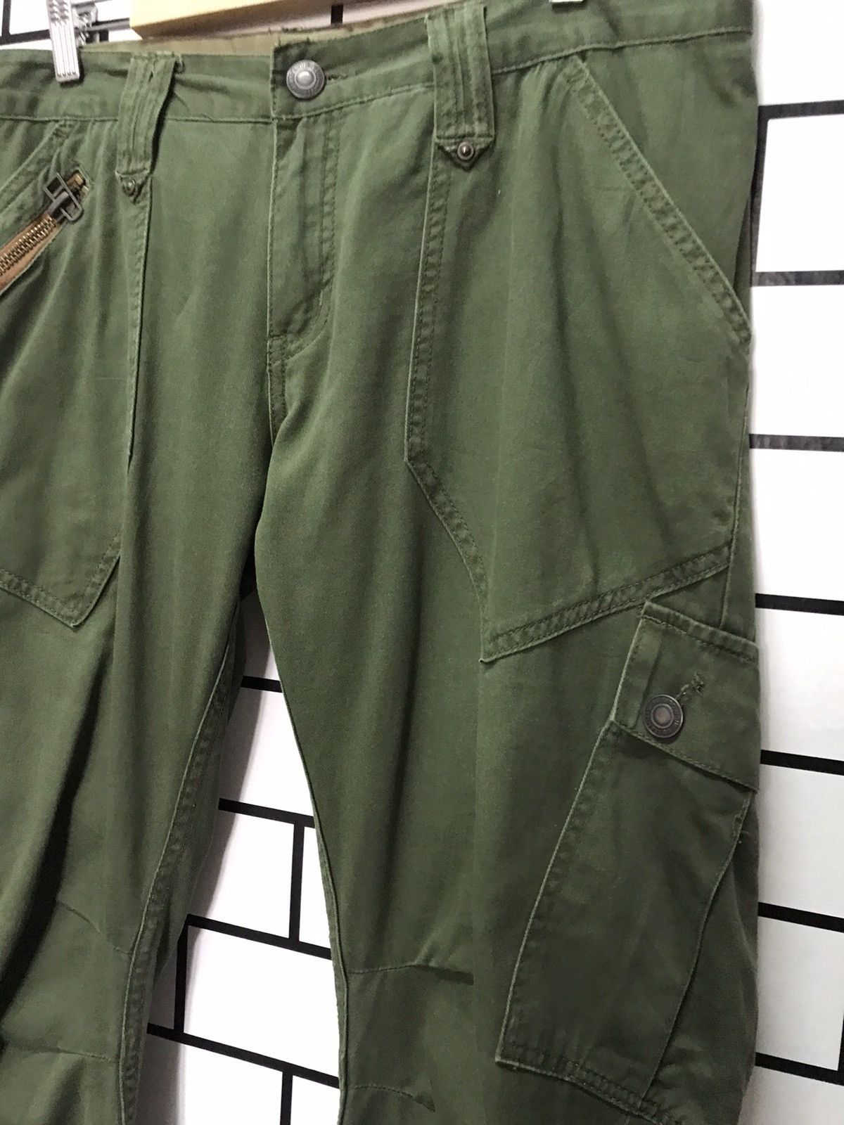 Japanese Brand × Other Japan Brand Soul Of Freedom Cargo Multi Pocket Slim Fit Size US 34 / EU 50 - 8 Thumbnail