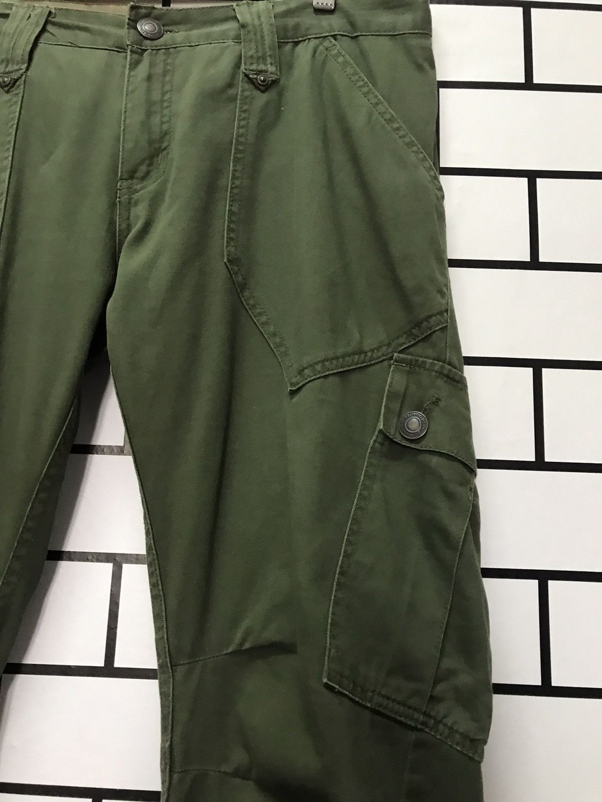 Japanese Brand × Other Japan Brand Soul Of Freedom Cargo Multi Pocket Slim Fit Size US 34 / EU 50 - 6 Thumbnail