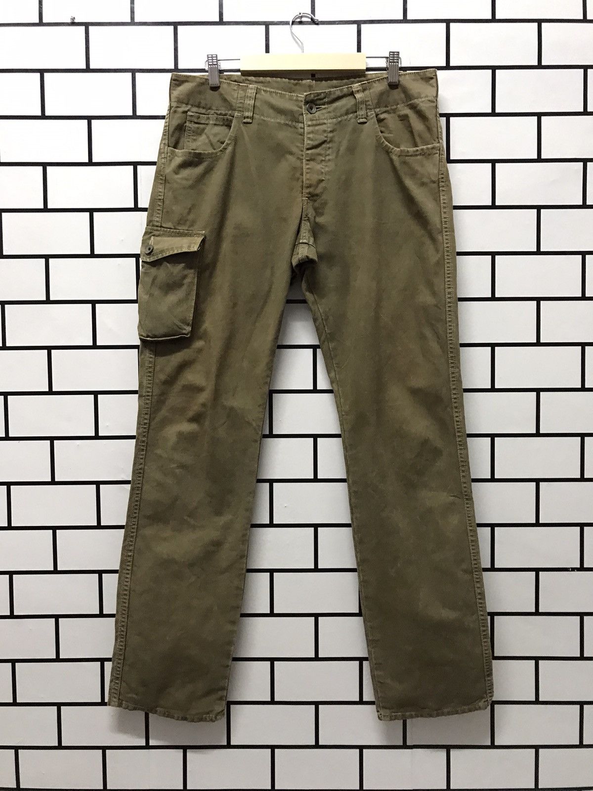 Johnbull × Vintage Vintage John Bull Co Cargo Casual Work Wear pants Size US 33 - 1 Thumbnail