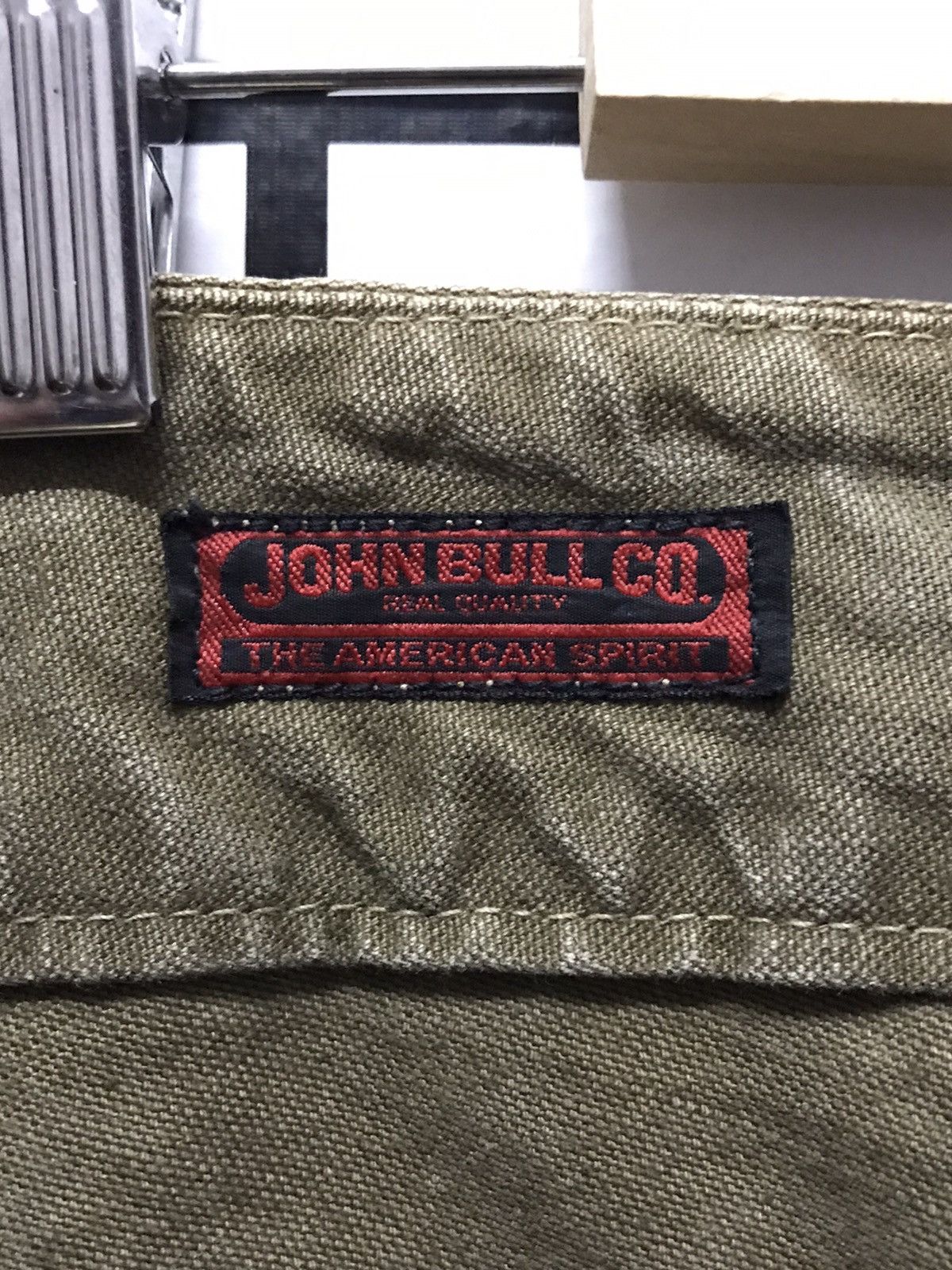 Johnbull × Vintage Vintage John Bull Co Cargo Casual Work Wear pants Size US 33 - 16 Thumbnail