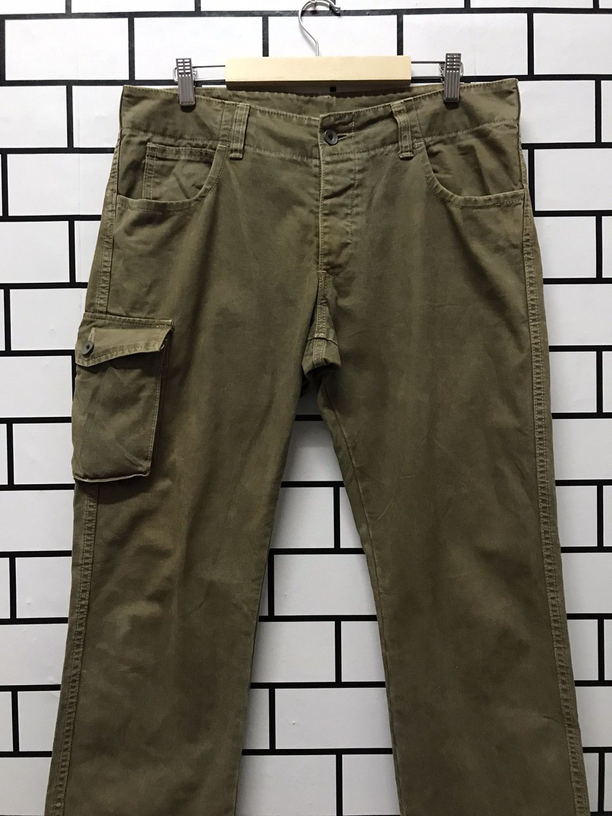 Johnbull × Vintage Vintage John Bull Co Cargo Casual Work Wear pants Size US 33 - 4 Thumbnail