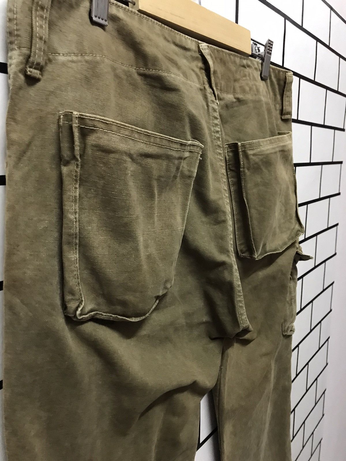 Johnbull × Vintage Vintage John Bull Co Cargo Casual Work Wear pants Size US 33 - 14 Thumbnail