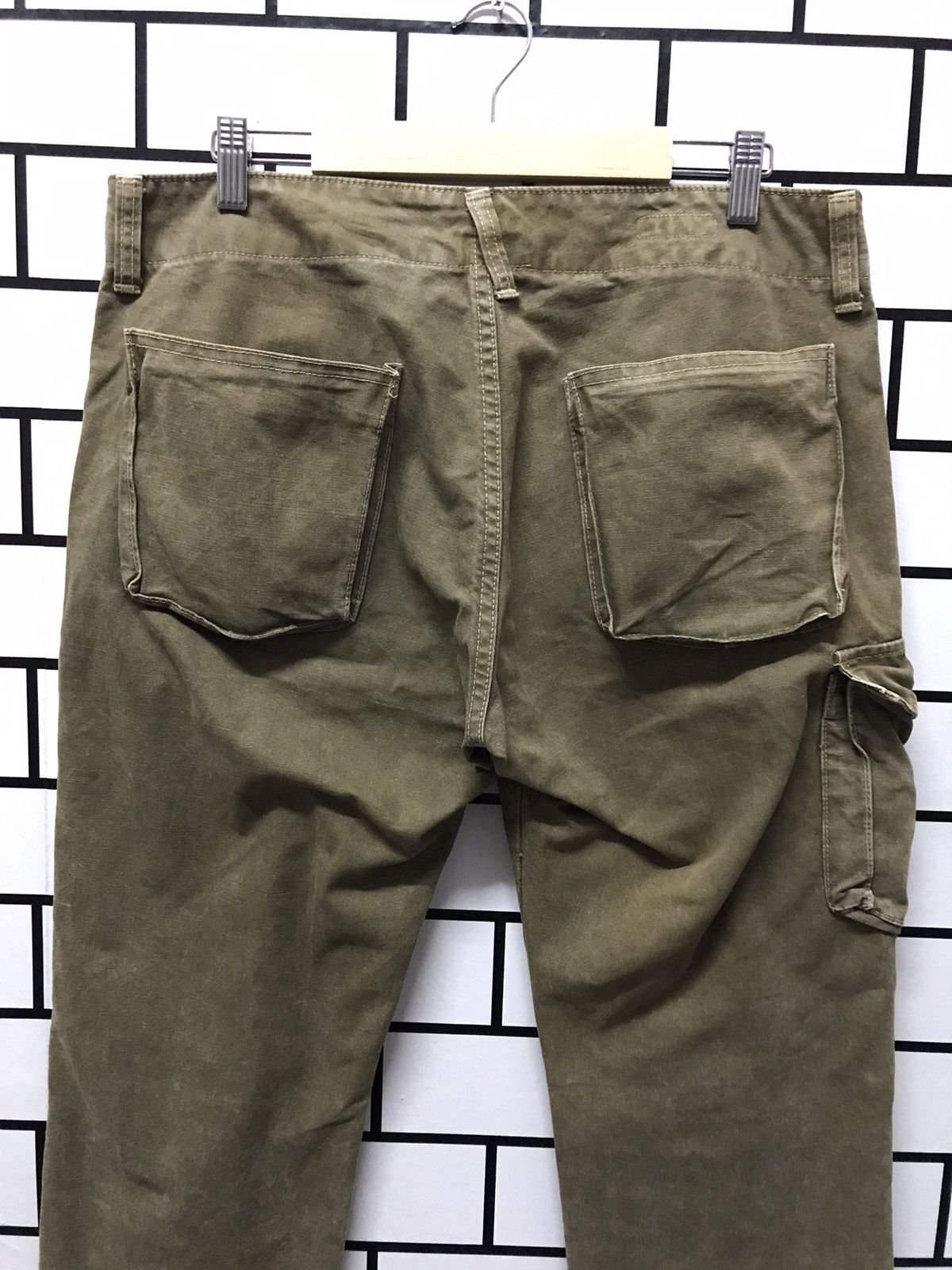 Johnbull × Vintage Vintage John Bull Co Cargo Casual Work Wear pants Size US 33 - 12 Thumbnail