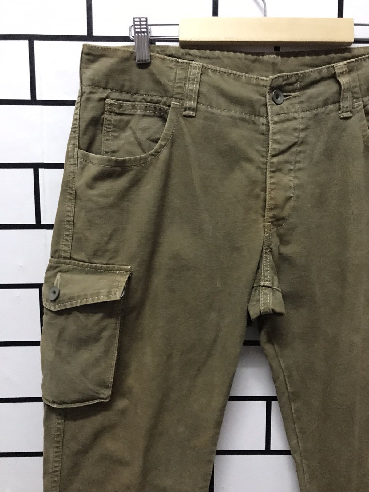 Johnbull × Vintage Vintage John Bull Co Cargo Casual Work Wear pants Size US 33 - 6 Thumbnail