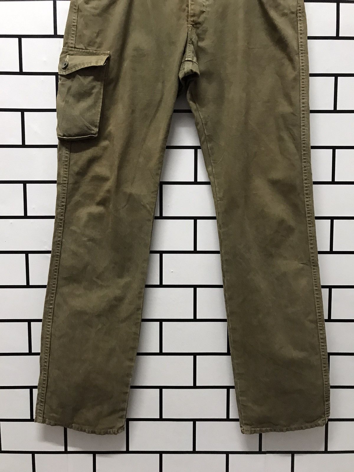 Johnbull × Vintage Vintage John Bull Co Cargo Casual Work Wear pants Size US 33 - 5 Thumbnail