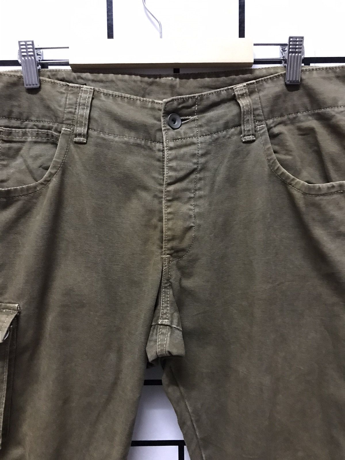 Johnbull × Vintage Vintage John Bull Co Cargo Casual Work Wear pants Size US 33 - 8 Thumbnail