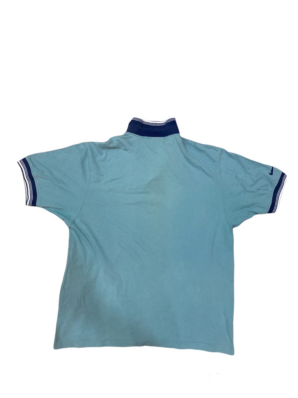 Nike × Vintage Vintage 90’s Nike Court Spellout Logo Sunfaded T Size US L / EU 52-54 / 3 - 5 Thumbnail