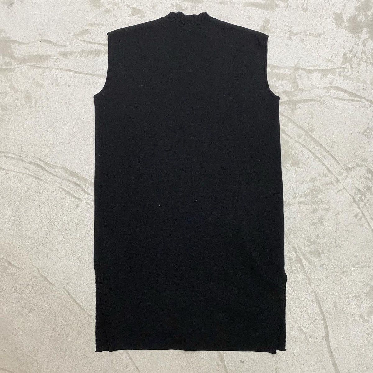 Rick Owens Rick Owens FW14 Moody Sleeveless Turtle Tunic Wool Knitwear Size US S / EU 44-46 / 1 - 2 Thumbnail