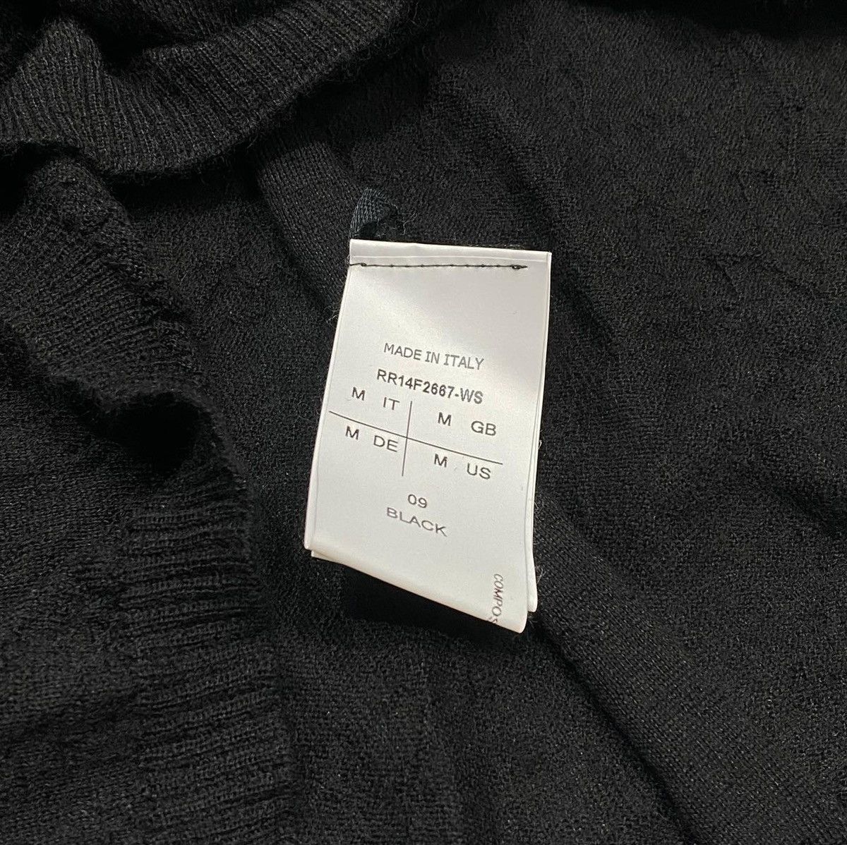 Rick Owens Rick Owens FW14 Moody Runway Cashmere Sweater Size US M / EU 48-50 / 2 - 5 Thumbnail