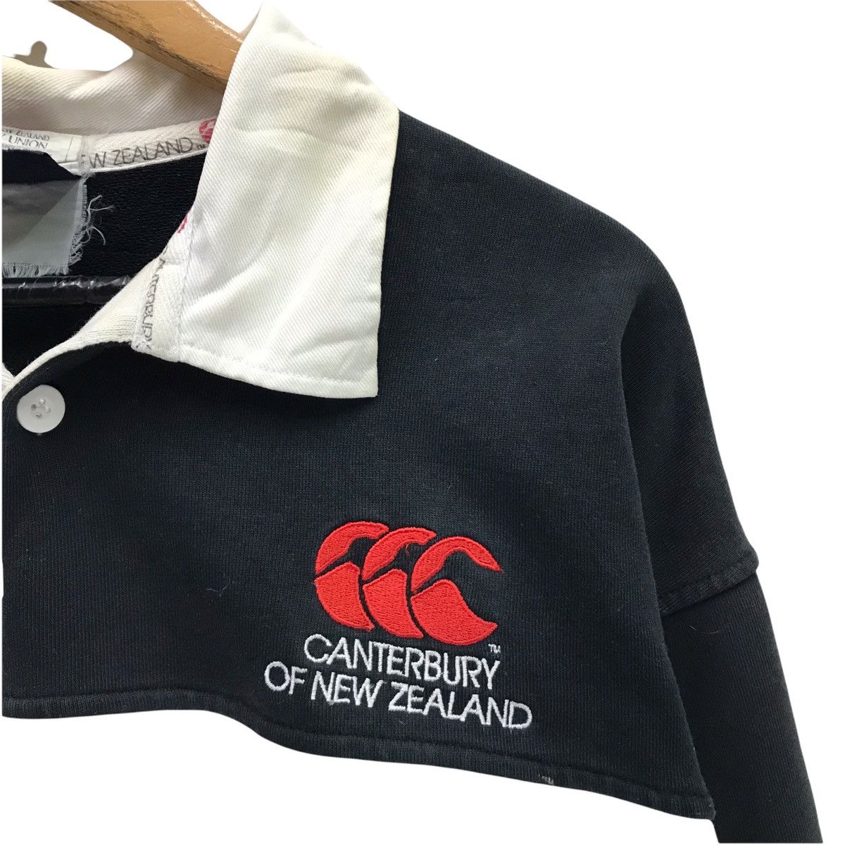 Canterbury of New Zealand Vintage Canterbury Steinlager All Black Big Logo Embroidery Size US M / EU 48-50 / 2 - 6 Thumbnail