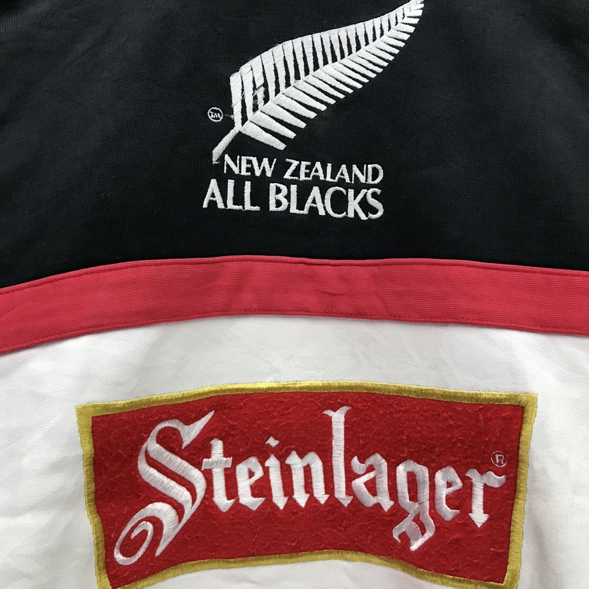 Canterbury of New Zealand Vintage Canterbury Steinlager All Black Big Logo Embroidery Size US M / EU 48-50 / 2 - 11 Thumbnail