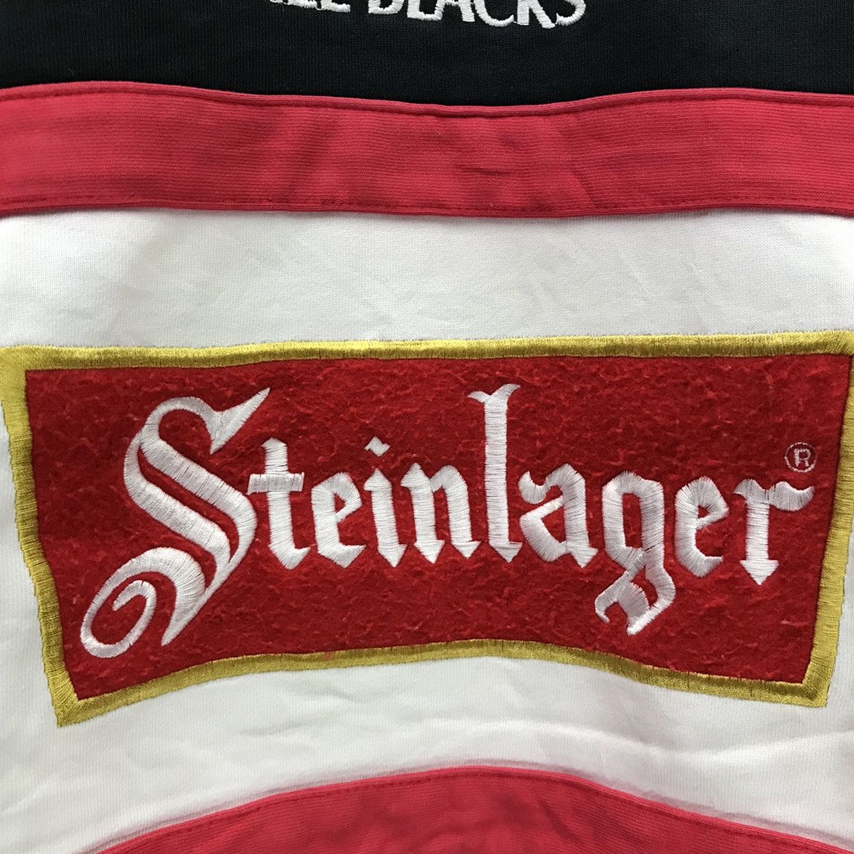 Canterbury of New Zealand Vintage Canterbury Steinlager All Black Big Logo Embroidery Size US M / EU 48-50 / 2 - 13 Thumbnail