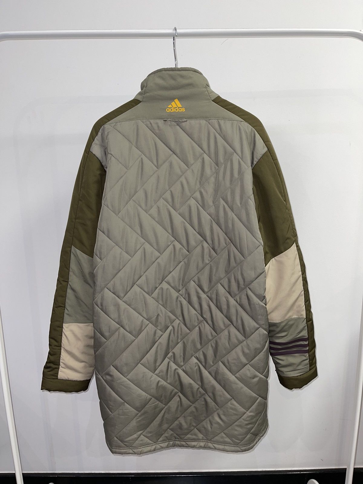 Adidas X Kith Originals Down Quilted Long Parka