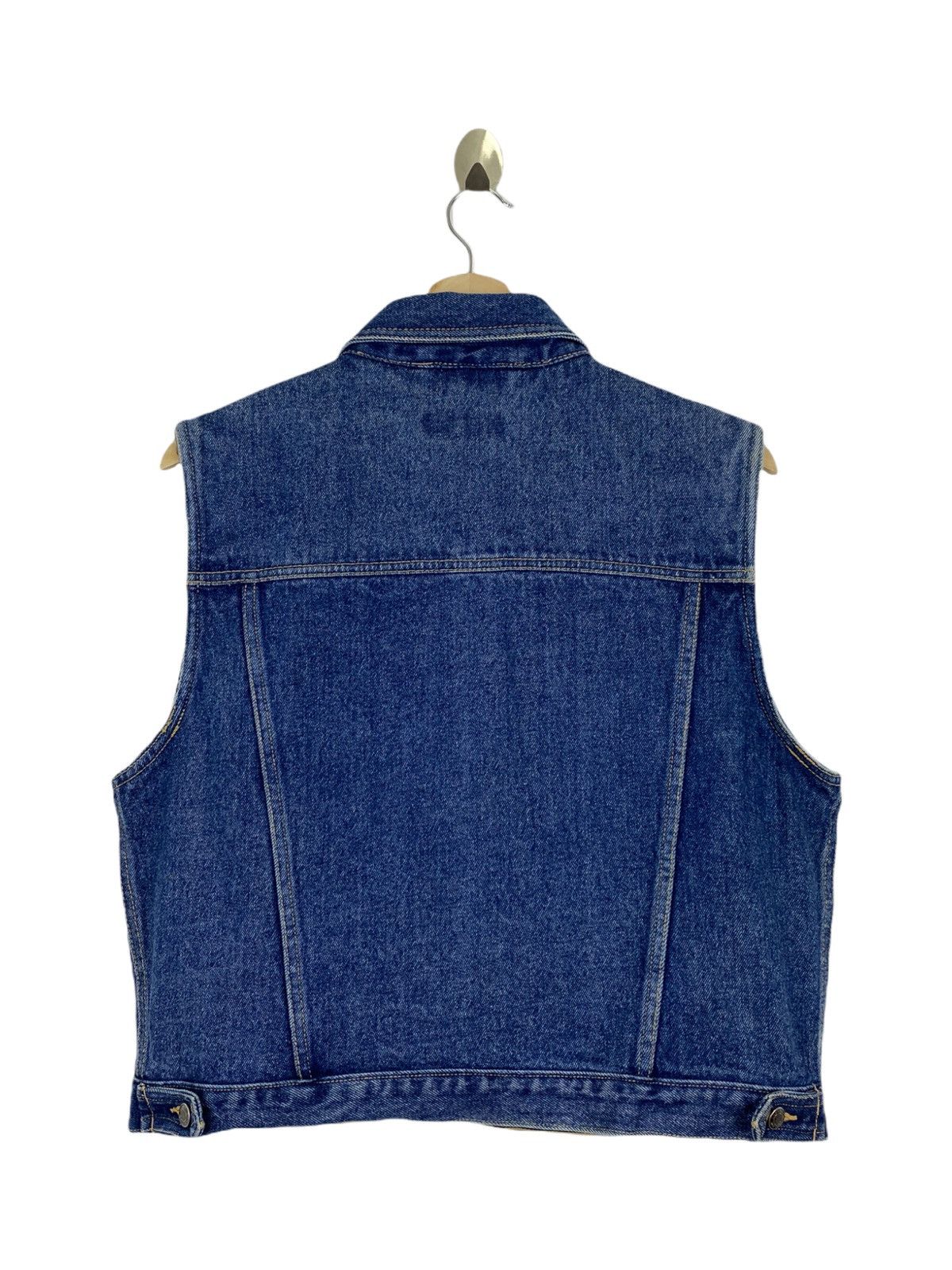 Japanese Brand Vintage great land denim vest Size US S / EU 44-46 / 1 - 2 Thumbnail