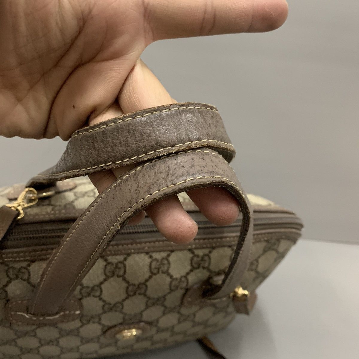 Gucci Gucci Monogram Alma Vintage Bag Size ONE SIZE - 11 Thumbnail