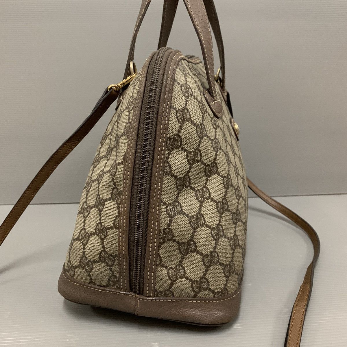 Gucci Gucci Monogram Alma Vintage Bag Size ONE SIZE - 4 Thumbnail