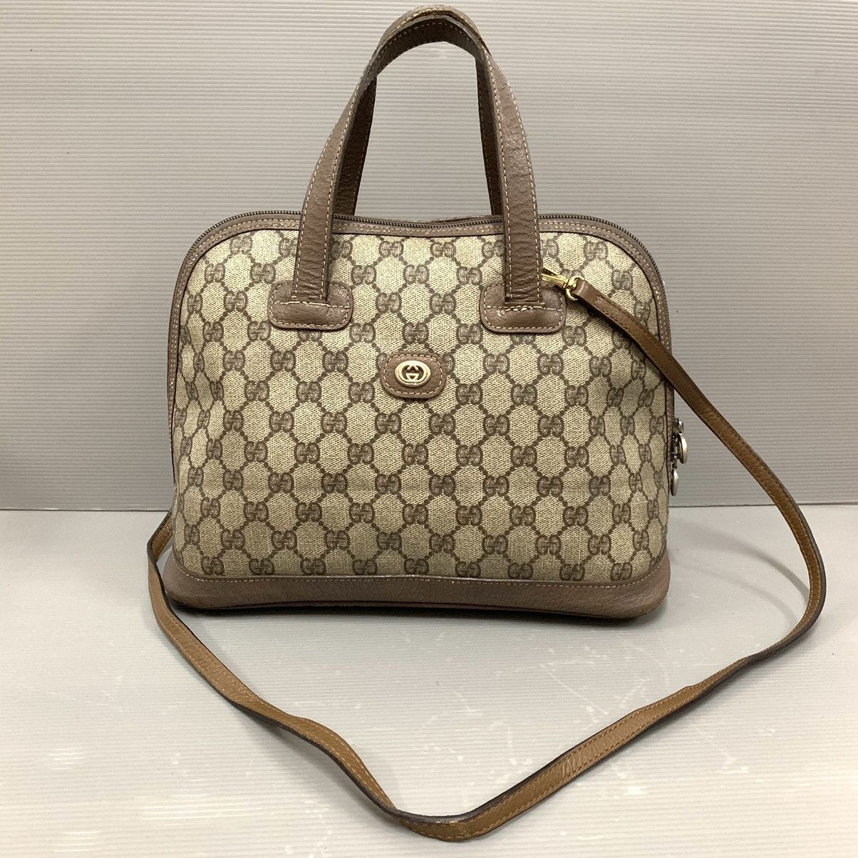 Gucci Gucci Monogram Alma Vintage Bag Size ONE SIZE - 1 Thumbnail