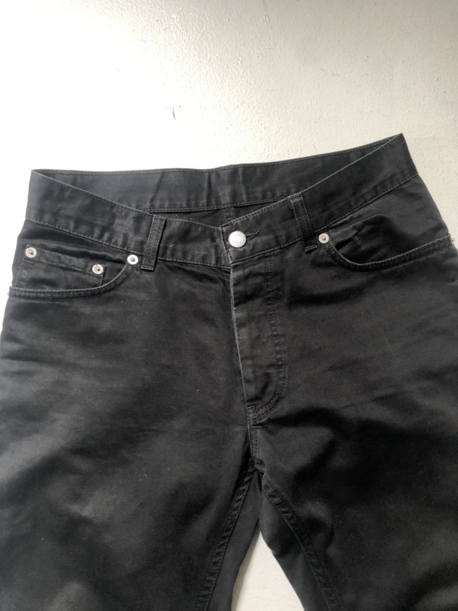 Helmut Lang Helmut lang black denim Size US 31 - 2 Thumbnail