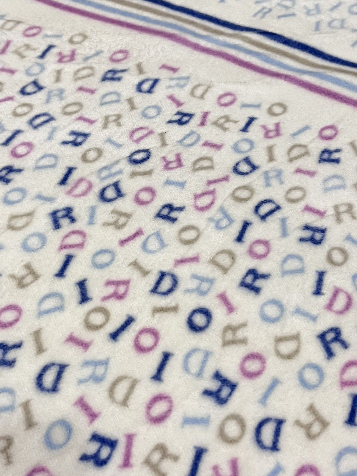 Christian Dior Monsieur LUXURY! Vtg CHRISTIAN DIOR Monogram Acrylic Blanket Size ONE SIZE - 11 Thumbnail