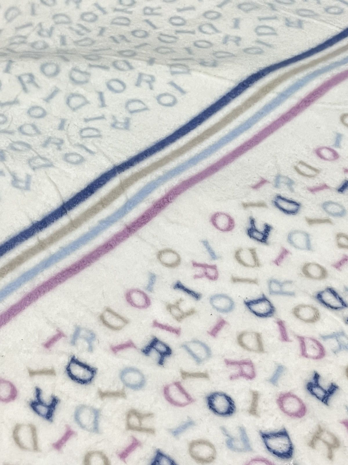 Christian Dior Monsieur LUXURY! Vtg CHRISTIAN DIOR Monogram Acrylic Blanket Size ONE SIZE - 5 Thumbnail