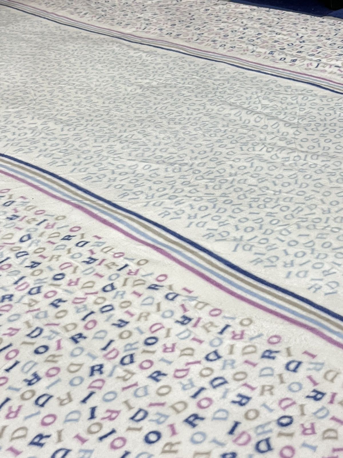 Christian Dior Monsieur LUXURY! Vtg CHRISTIAN DIOR Monogram Acrylic Blanket Size ONE SIZE - 8 Thumbnail