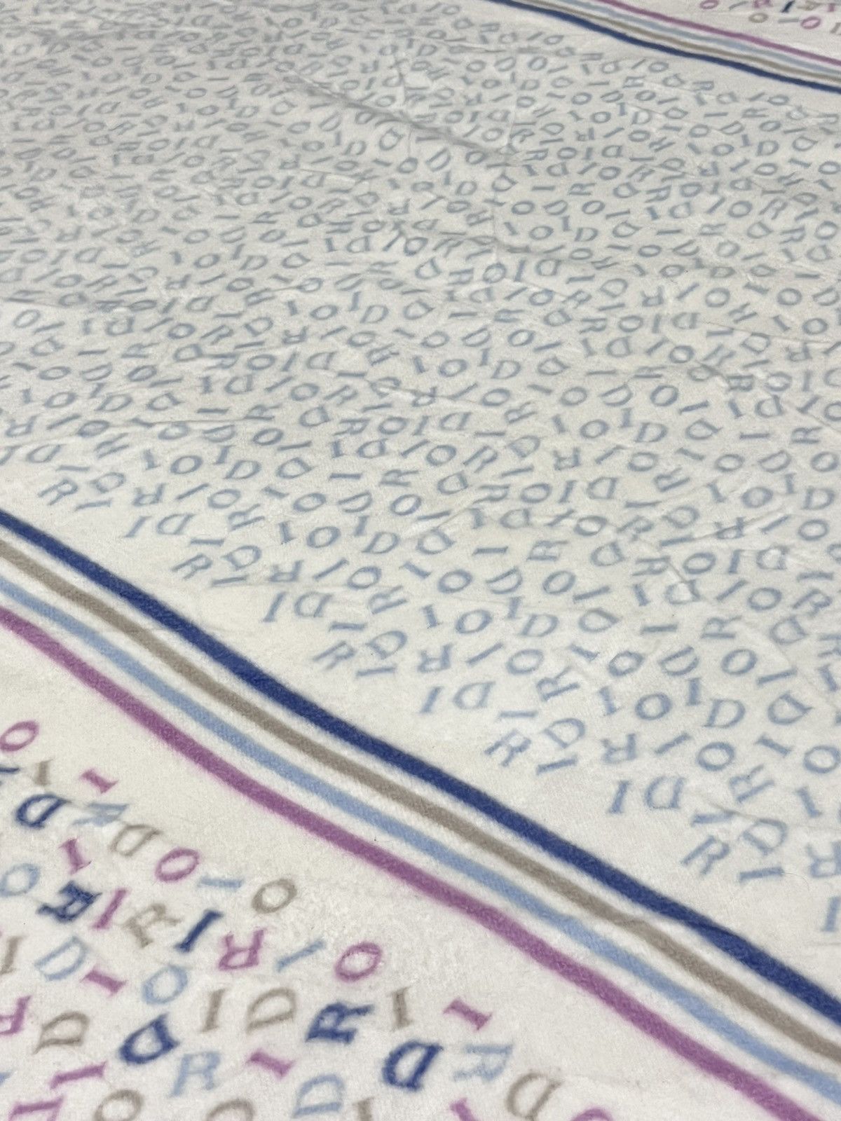 Christian Dior Monsieur LUXURY! Vtg CHRISTIAN DIOR Monogram Acrylic Blanket Size ONE SIZE - 9 Thumbnail