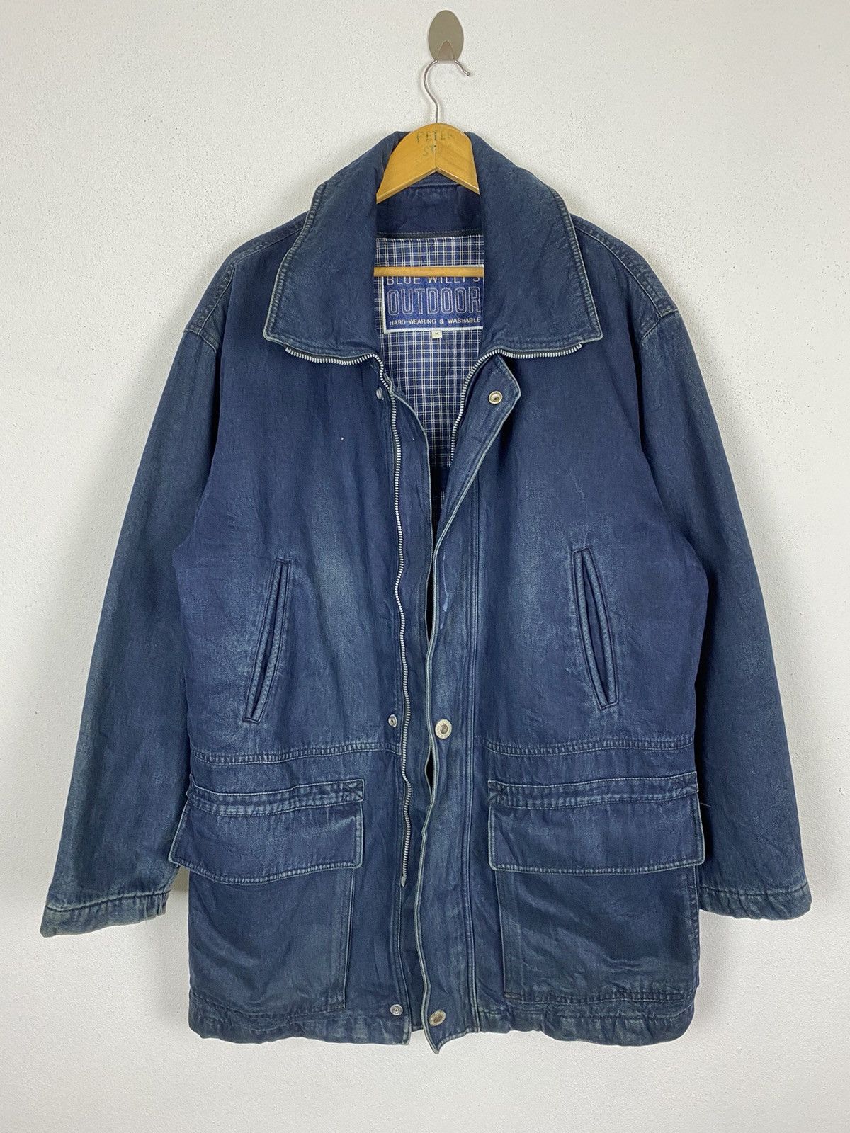 Vintage VINTAGE BLUE WILLI’S OUTDOOR HARD WEARING & WASHABLE JACKET Size US M / EU 48-50 / 2 - 3 Thumbnail