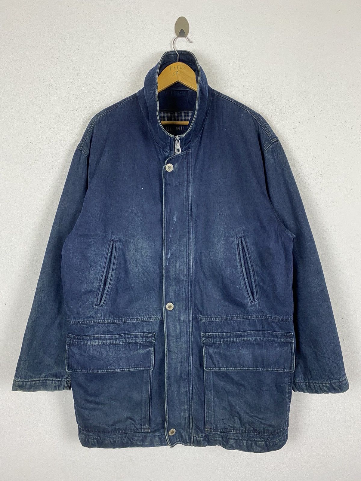 Vintage VINTAGE BLUE WILLI’S OUTDOOR HARD WEARING & WASHABLE JACKET Size US M / EU 48-50 / 2 - 2 Thumbnail