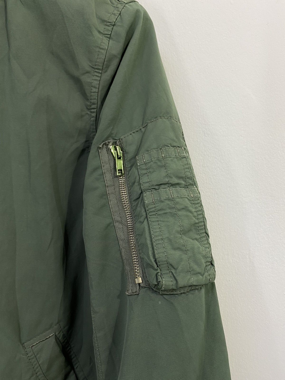 Rick Owens × Rick Owens Drkshdw Rick Owens DRKSHDW Flight Bomber Jacket Jade Color Design Size US XS / EU 42 / 0 - 5 Thumbnail