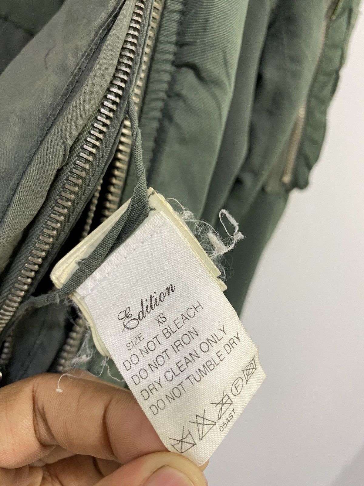 Rick Owens × Rick Owens Drkshdw Rick Owens DRKSHDW Flight Bomber Jacket Jade Color Design Size US XS / EU 42 / 0 - 11 Thumbnail