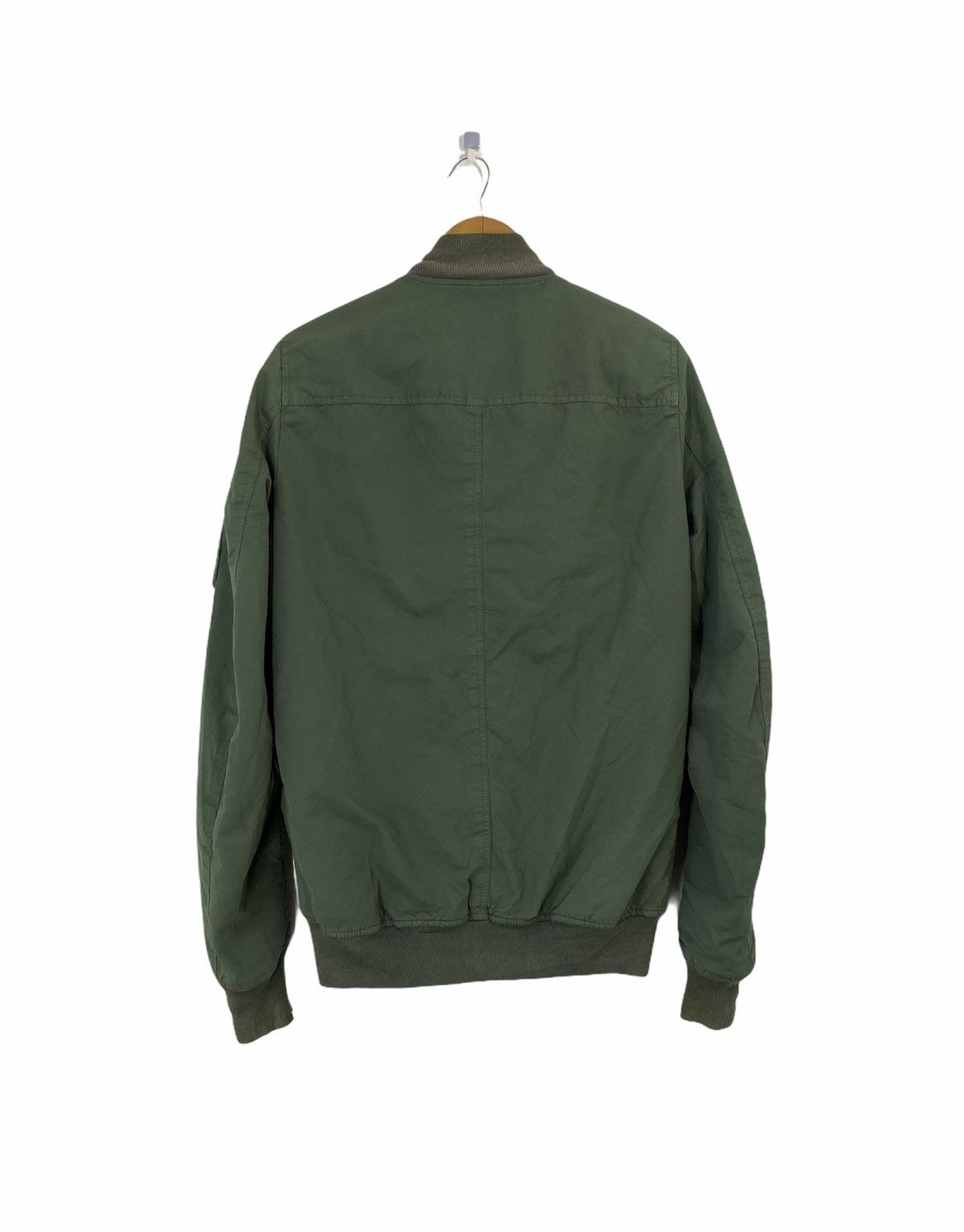 Rick Owens Rick Owens DRKSHDW Flight Bomber Jacket Jade Color Design ...