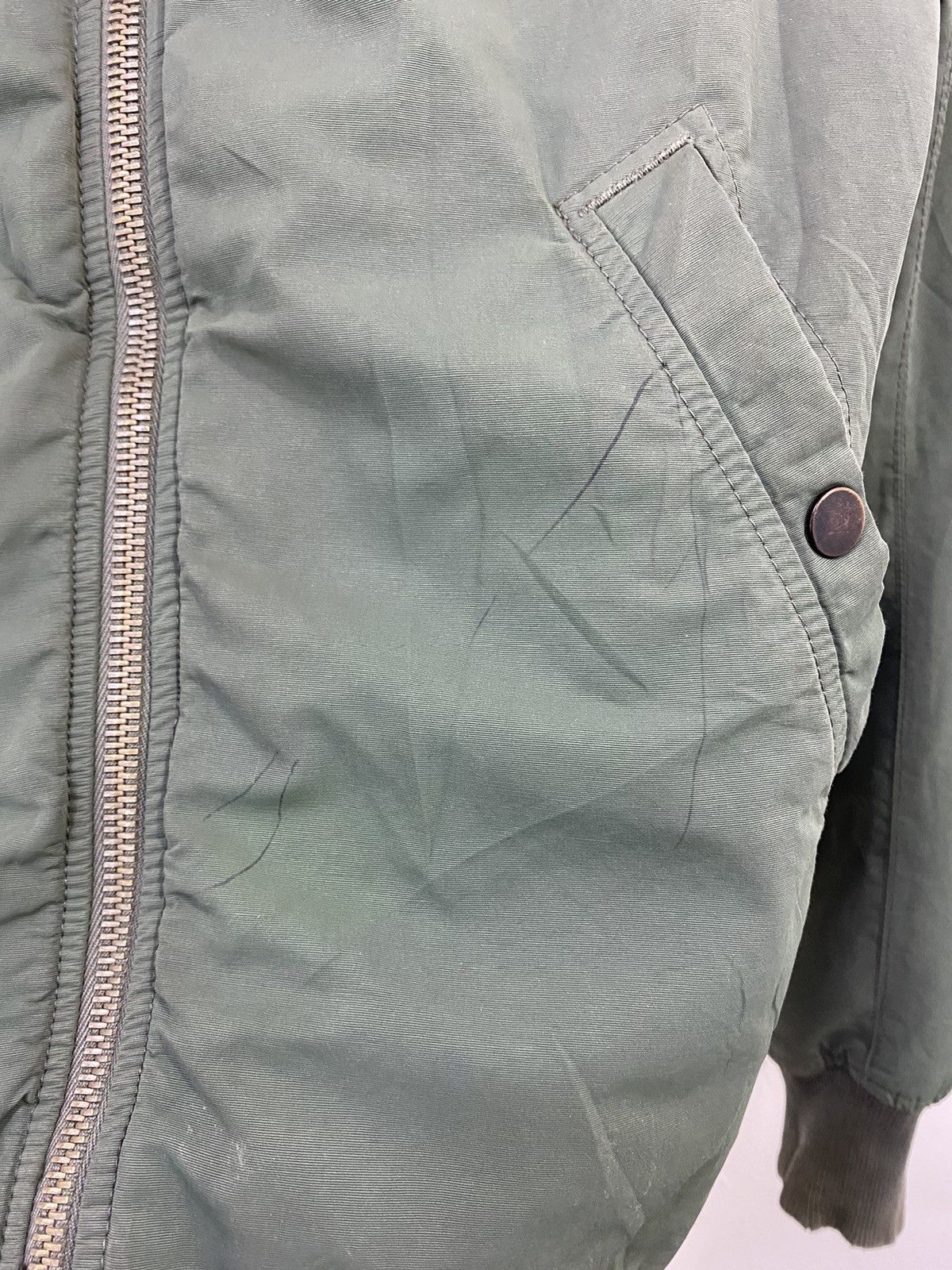 Rick Owens × Rick Owens Drkshdw Rick Owens DRKSHDW Flight Bomber Jacket Jade Color Design Size US XS / EU 42 / 0 - 7 Thumbnail