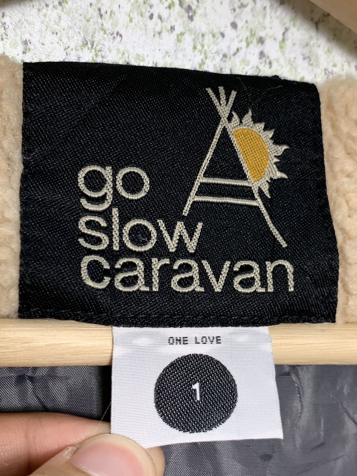 go slow caravan Go Slow Caravan Zipper Fleece Jacket Size US S / EU 44-46 / 1 - 5 Thumbnail