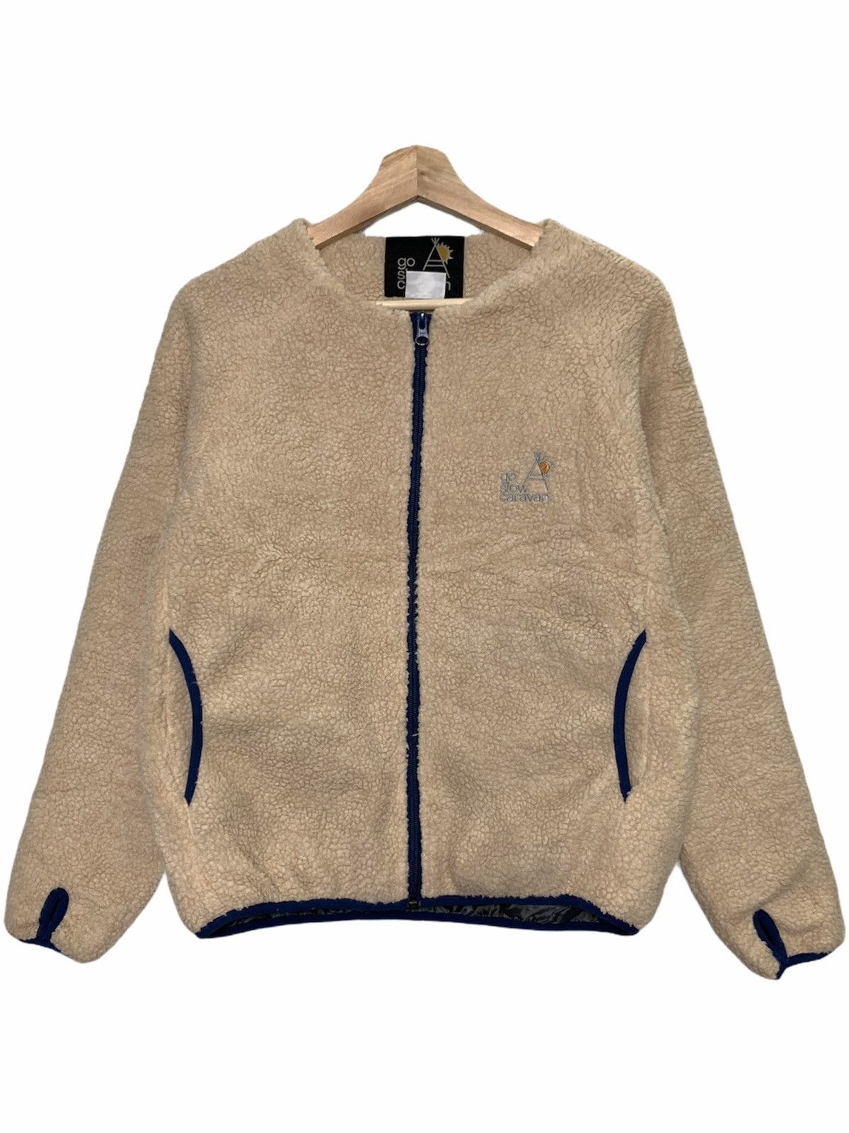 go slow caravan Go Slow Caravan Zipper Fleece Jacket Size US S / EU 44-46 / 1 - 1 Thumbnail