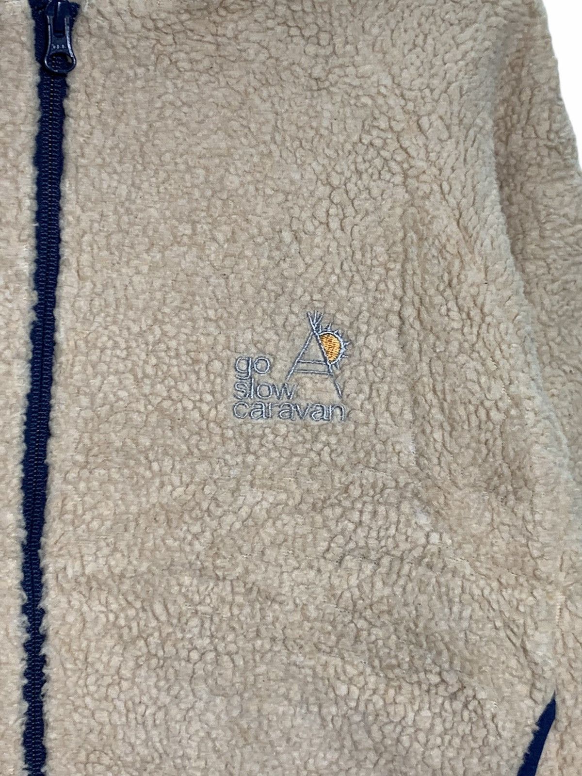 go slow caravan Go Slow Caravan Zipper Fleece Jacket Size US S / EU 44-46 / 1 - 3 Thumbnail