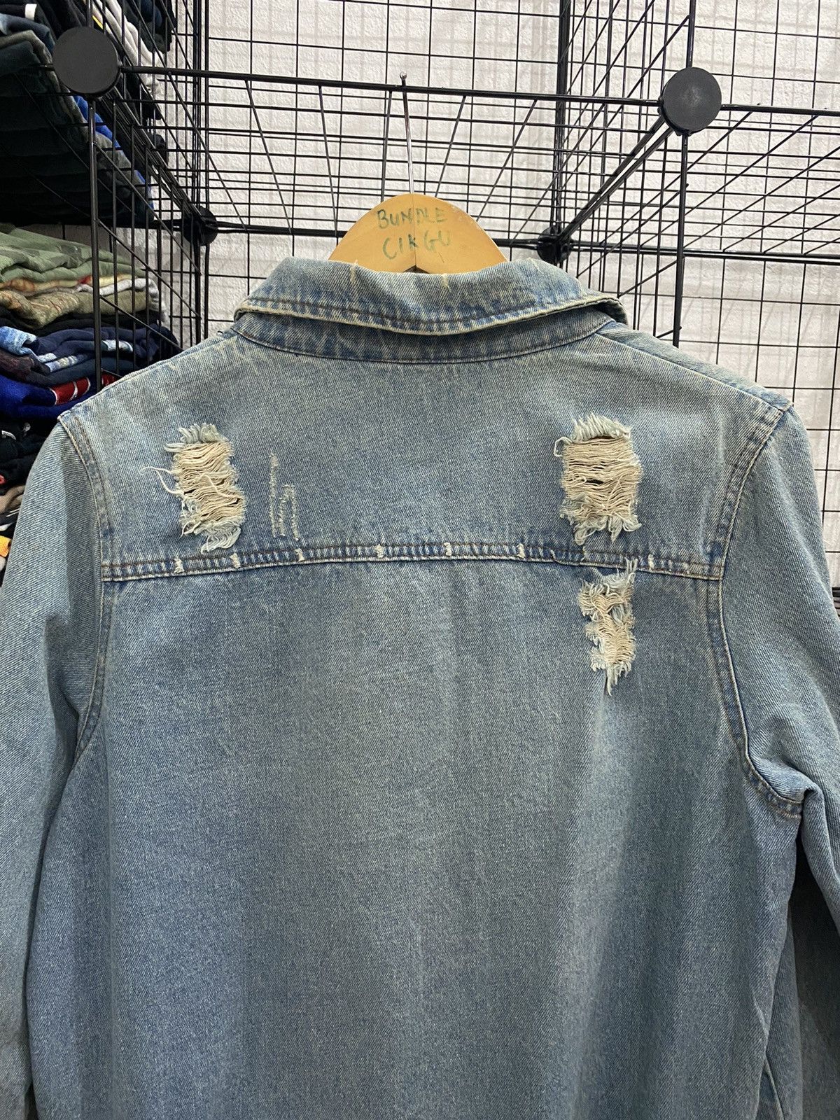 Other 🔥FINAL DROP🔥 Custom Distress Denim Jacket Nice Design Size US L / EU 52-54 / 3 - 10 Thumbnail