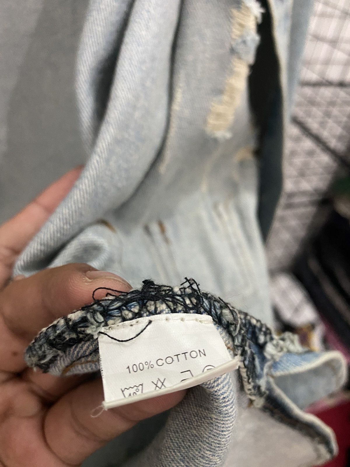 Other 🔥FINAL DROP🔥 Custom Distress Denim Jacket Nice Design Size US L / EU 52-54 / 3 - 11 Thumbnail