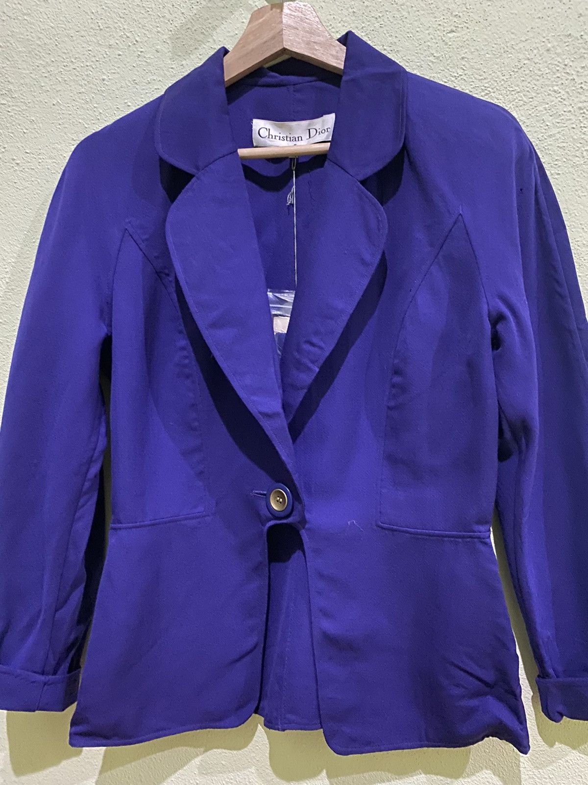 Christian Dior Monsieur GK84 CHRISTIAN DIOR ROYAL BLUE JACKET-GK84 Size US S / EU 44-46 / 1 - 5 Thumbnail