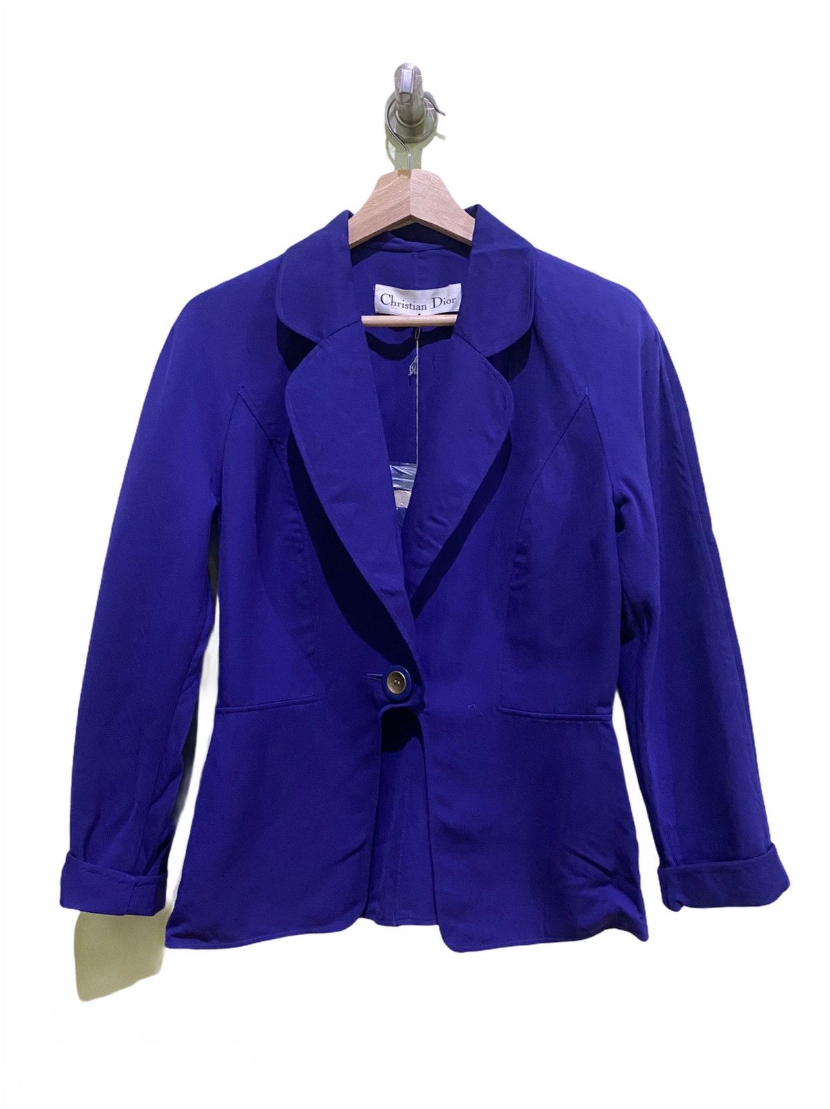 Christian Dior Monsieur GK84 CHRISTIAN DIOR ROYAL BLUE JACKET-GK84 Size US S / EU 44-46 / 1 - 1 Thumbnail