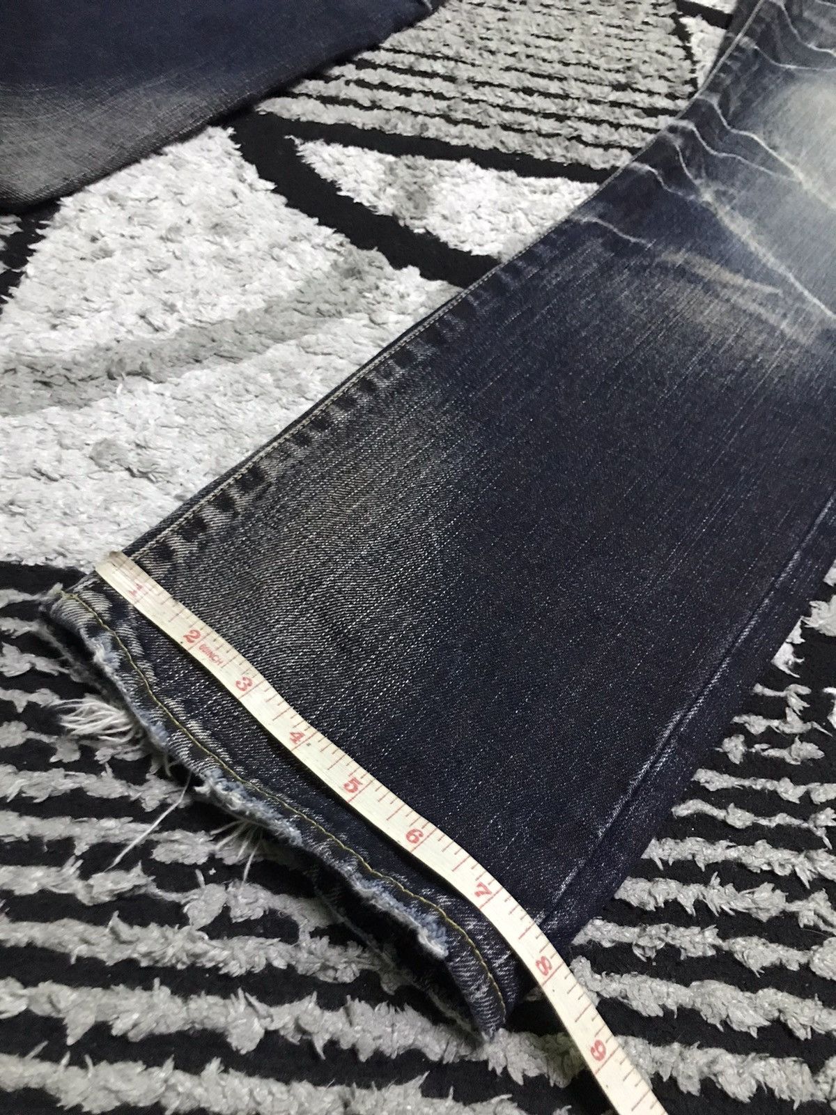 Vintage 30x30 Soul of freedom dark blue denim jeans Size US 30 / EU 46 - 9 Thumbnail