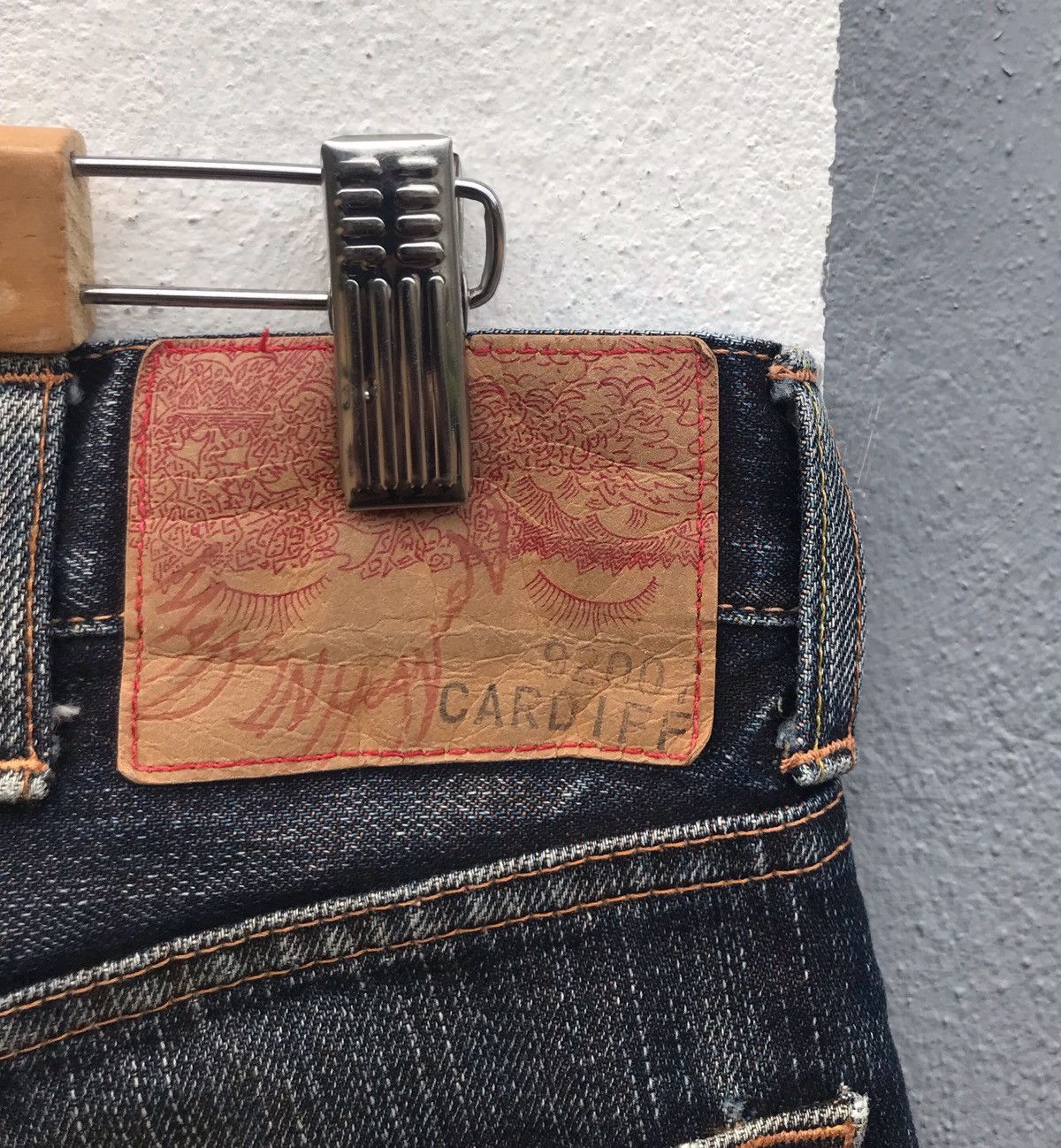 Vintage 30x30 Soul of freedom dark blue denim jeans Size US 30 / EU 46 - 4 Thumbnail
